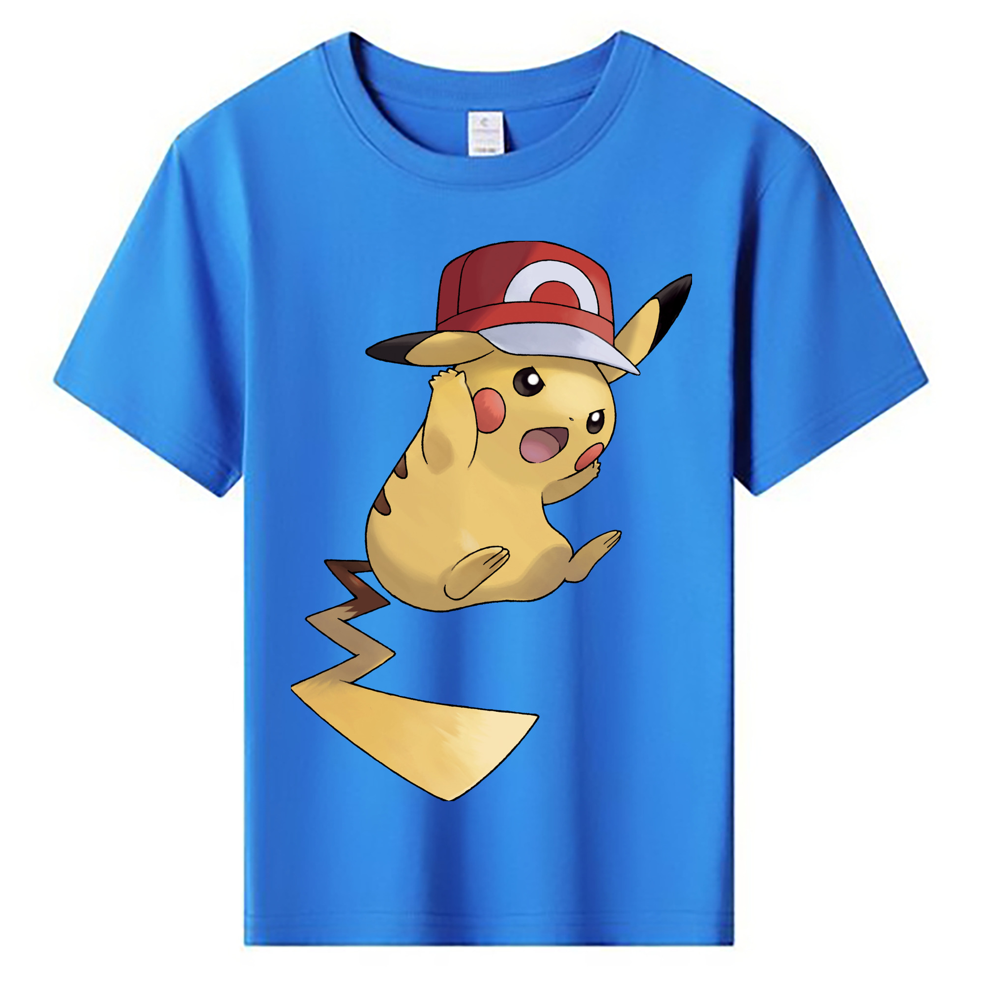 （画像用） ポケットモンスター Pokémon 綿100％キッズTシャツ（フロントプリント）